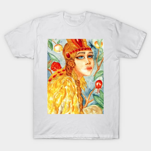 The Fire Bird T-Shirt by Bee Helen Art